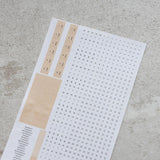 Take A Note - Record Calendar Washi Stickers