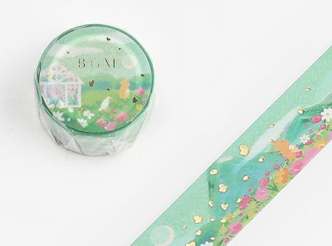 BGM Washi Tape - Breezy Flowerbed