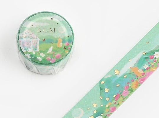 BGM Washi Tape - Breezy Flowerbed