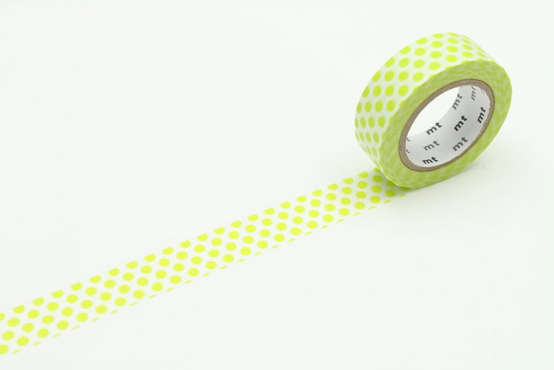 mt Washi Tape - Dot Lime