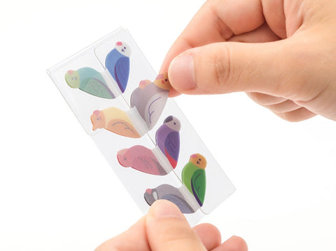 Sticky Memo Film Index Notes - Birds