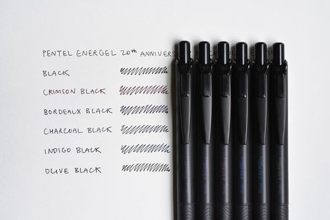Pentel Fude Pigment Ink Brush Pen Refill - Black – Yoseka Stationery