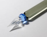 Kakimori Lauscha Glass Pen - Gray