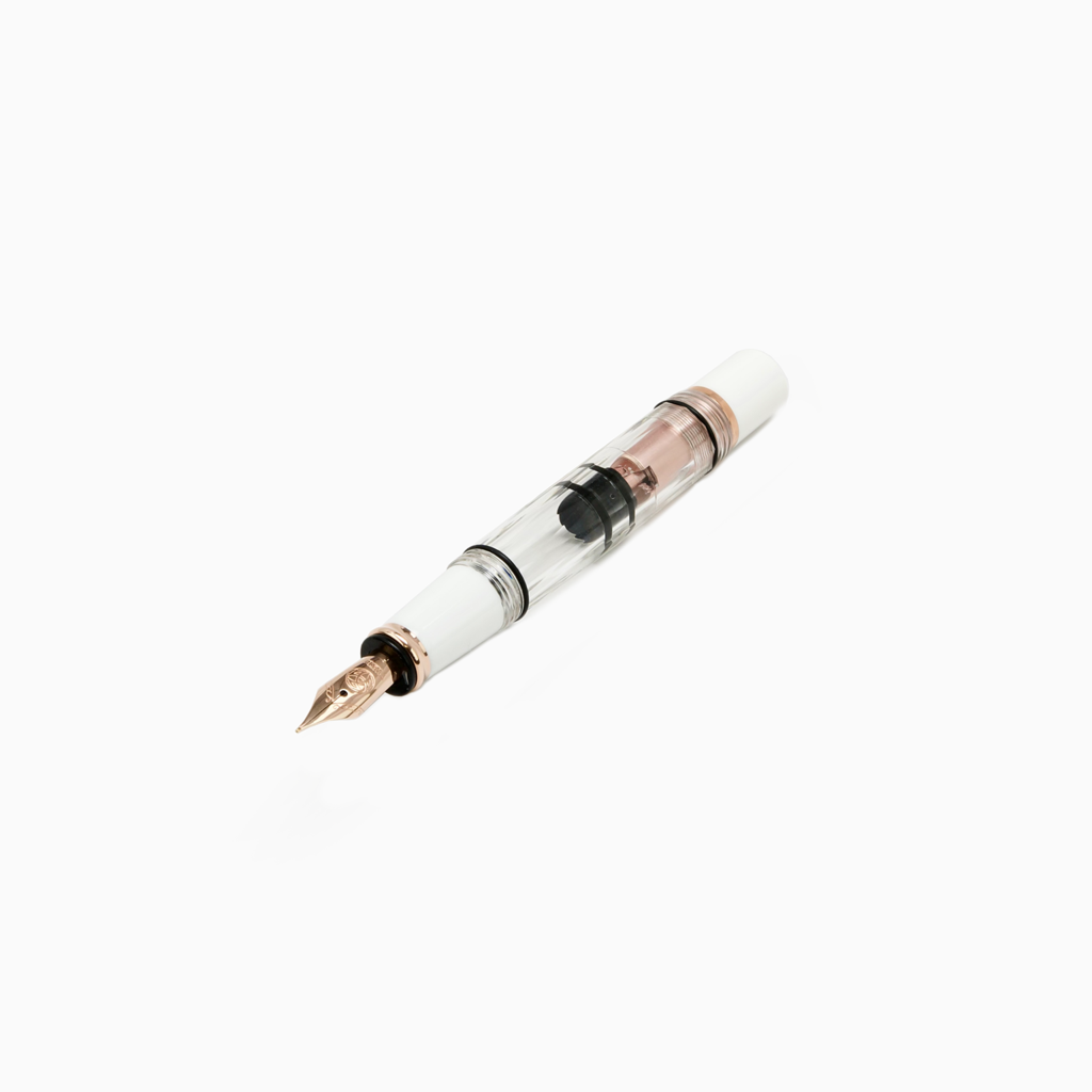 TWSBI Diamond Mini White RoseGold – Yoseka Stationery TWSBI Diamond Mini White RoseGold – Yoseka Stationery