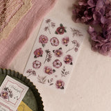 Loi Design Print On Sticker - Retro Flowers