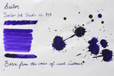 Ink Sample - Sailor Ink Studio