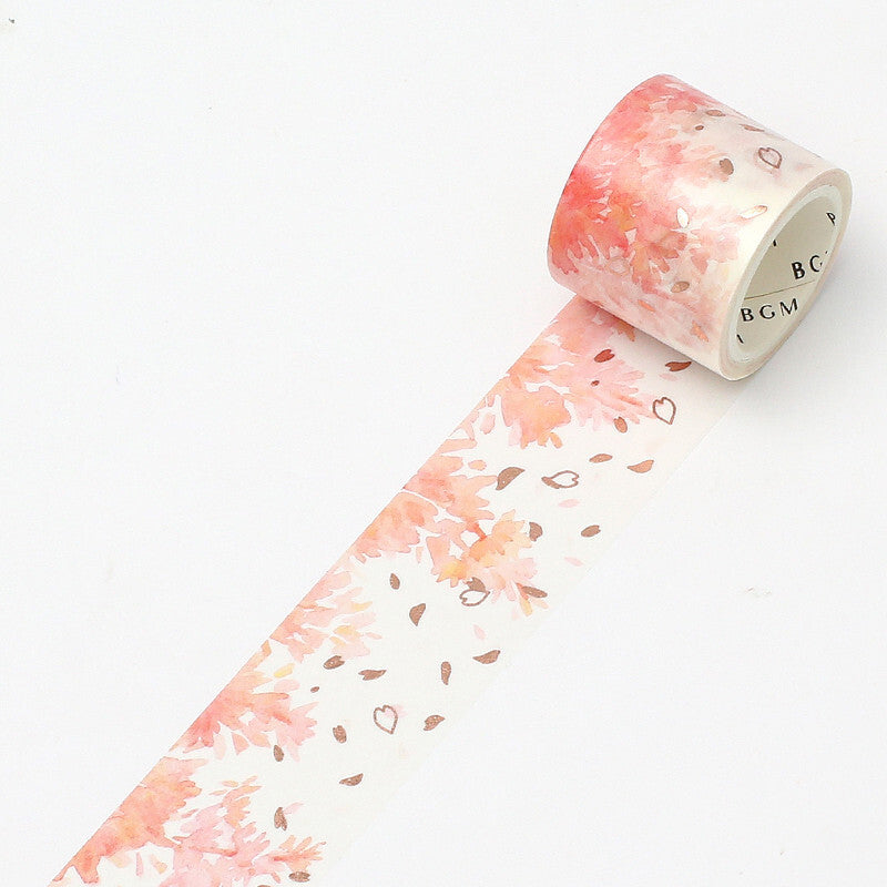 BGM Washi Tape - Sakura Snowstorm