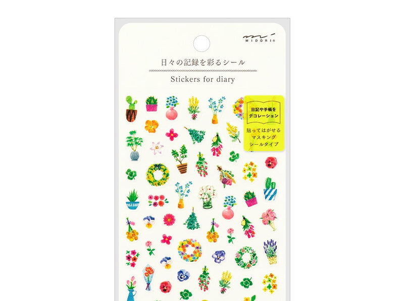 Midori Planner Sticker - Flower