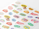 Midori Planner Sticker - Words