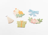 Paper Craft Museum Decoration Sticker - Celebration