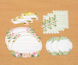Paper Craft Museum Decoration Sticker - Flower