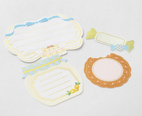 Paper Craft Museum Decoration Sticker - Sweets