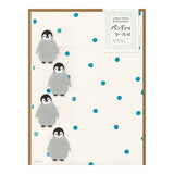 Mini Letter Set with Penguin Stickers