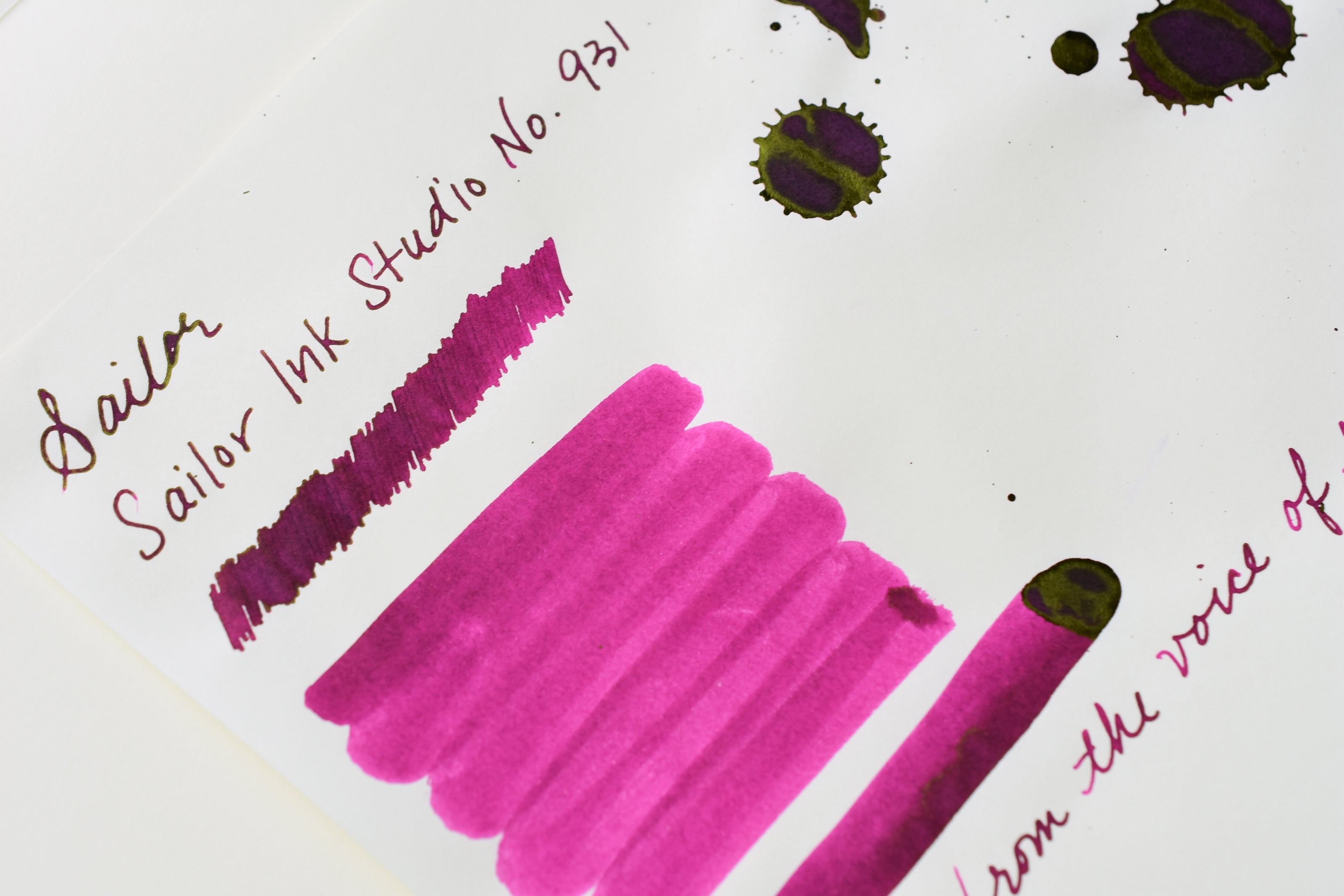 Sailor Ink Studio No. 931 – Yoseka Stationery