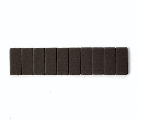 Replacement Erasers - Black - Pack of 10