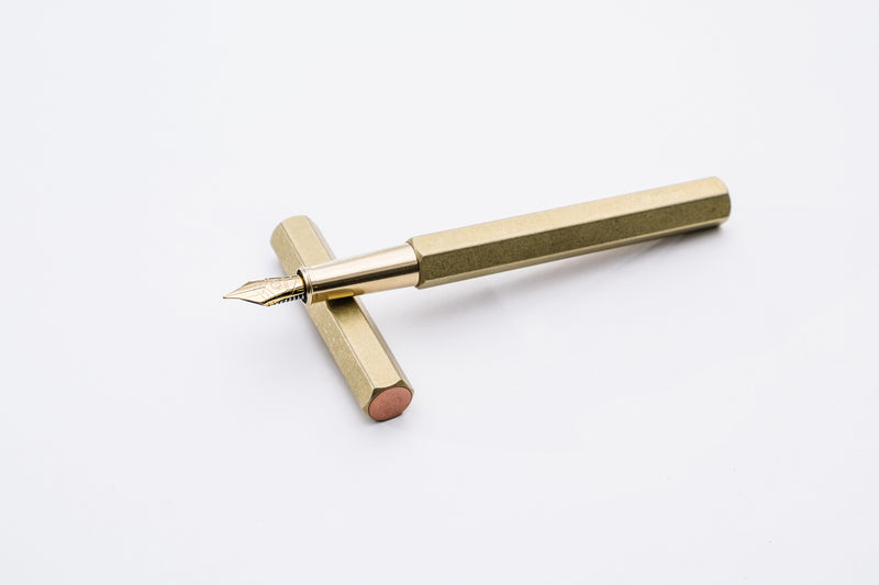 ystudio Classic Fountain Pen - Brass – Yoseka Stationery