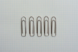 Nickel Plated Paper Clips - Size 5
