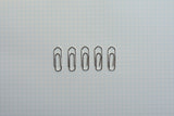 Nickel Plated Paper Clips - Size 3