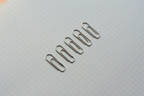 Nickel Plated Paper Clips - Size 3
