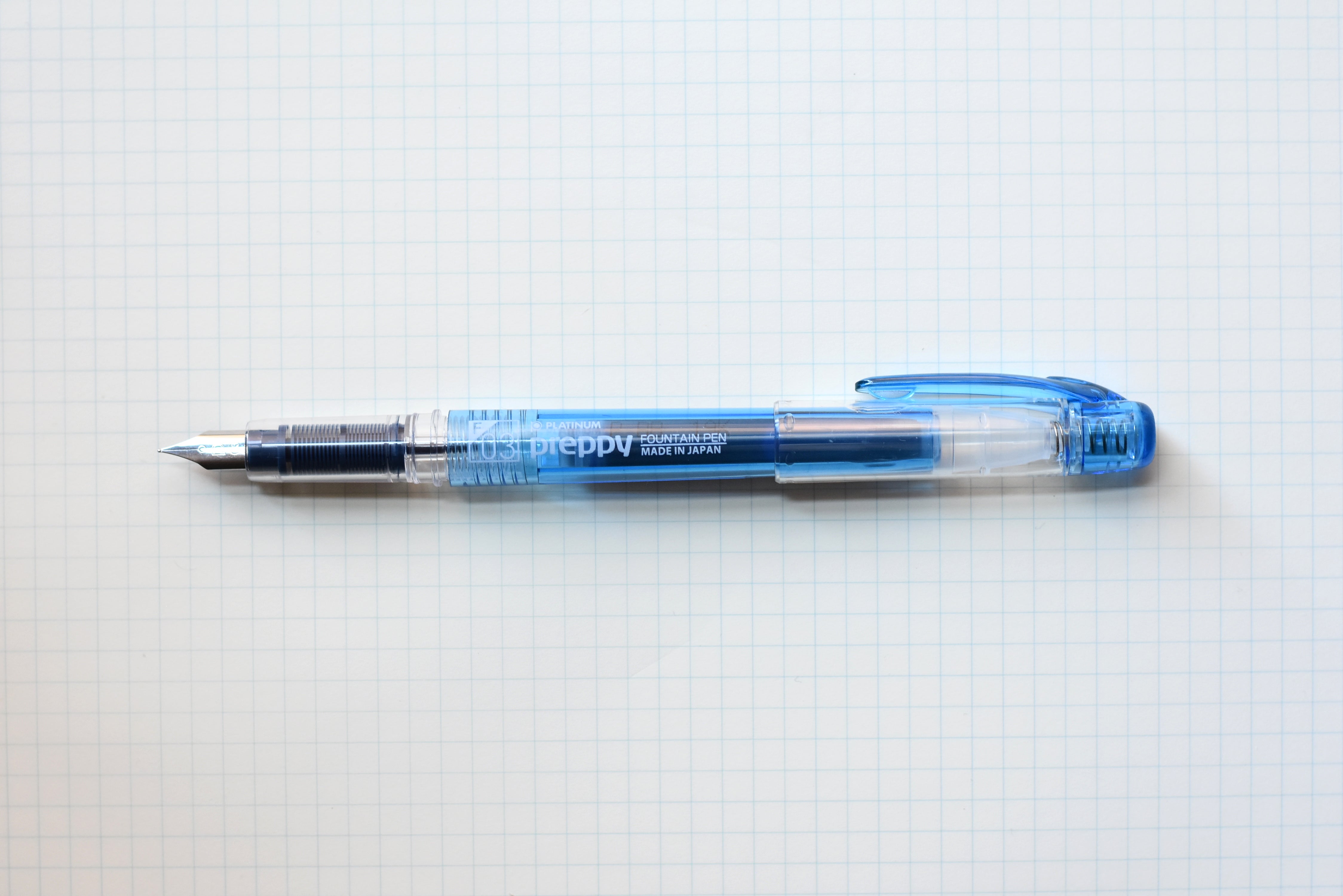 Platinum Preppy Fountain Pen - Blue Black