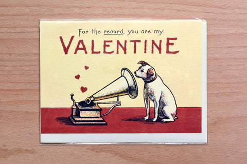 Valentine Dog Greeting Card