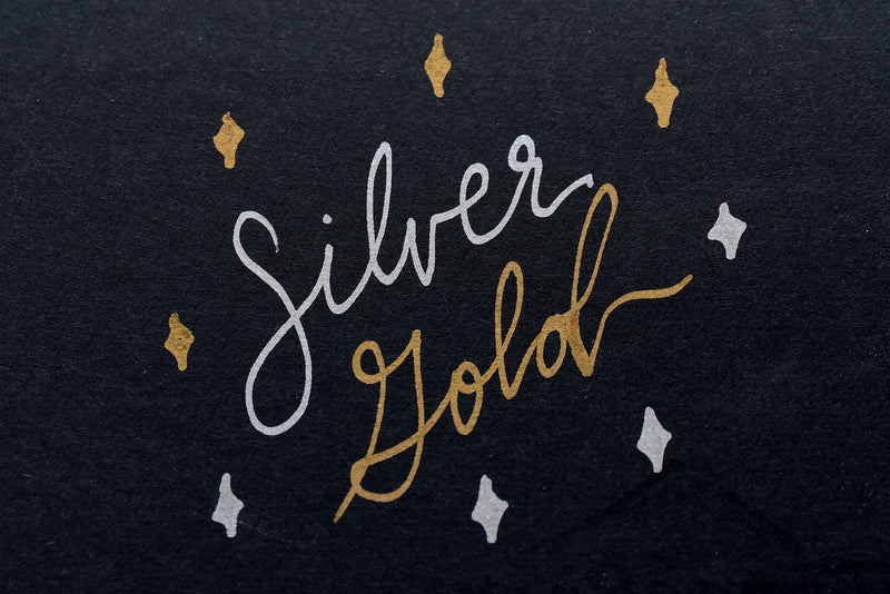 Pilot Gold & Silver Metallic Paint Marker - Extra Fine – Yoseka