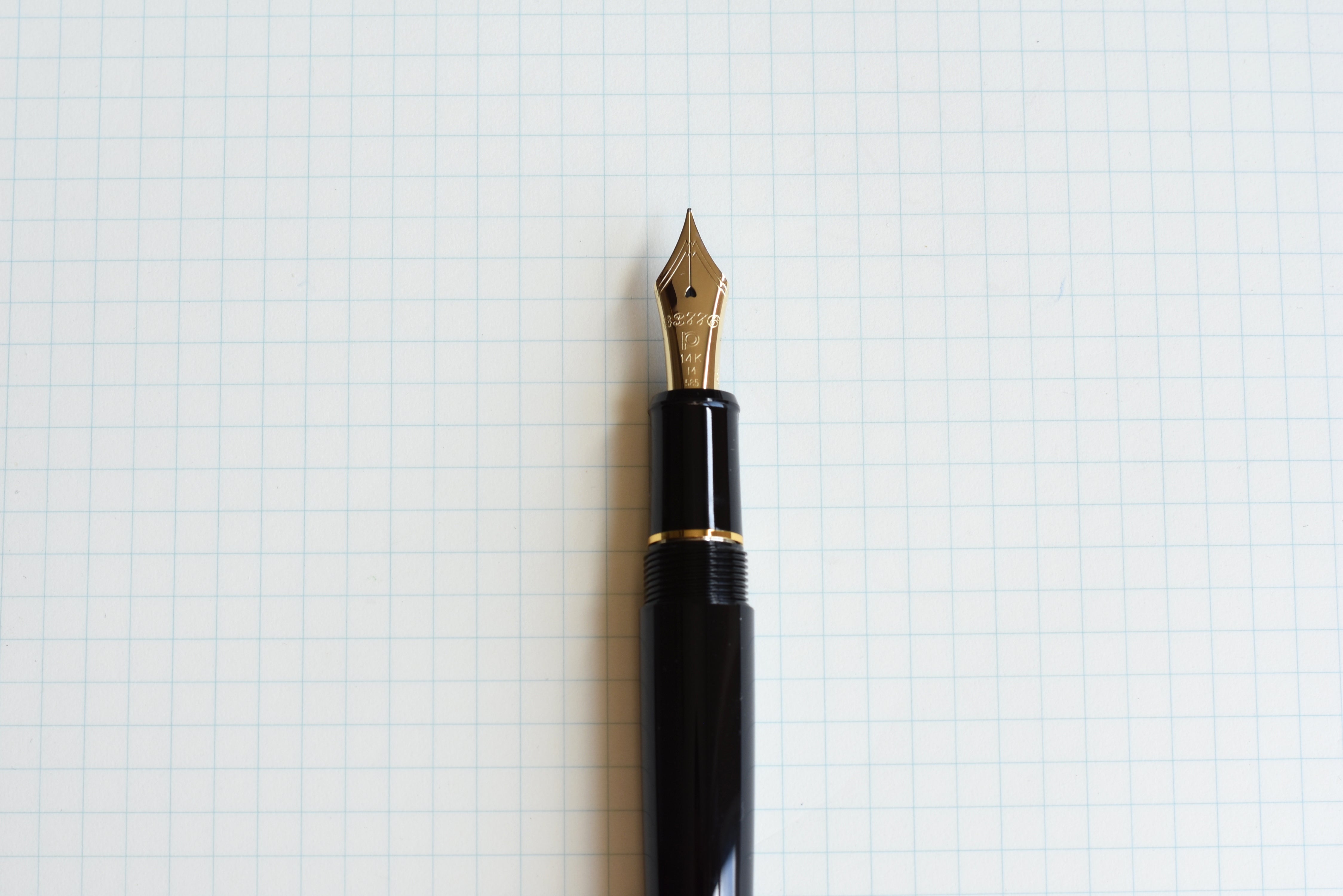 Platinum 3776 Century Black Diamond Rhodium Trim - Fountain Pen - Fountain Pen Hospital