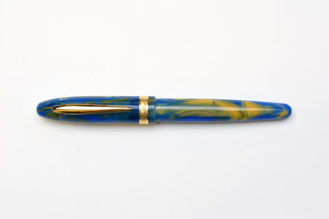 Laban Taroko Fountain Pen - Sunrise Blue