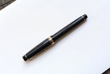 Pilot Justus 95 Fountain Pen - Stripe - Black/Gold