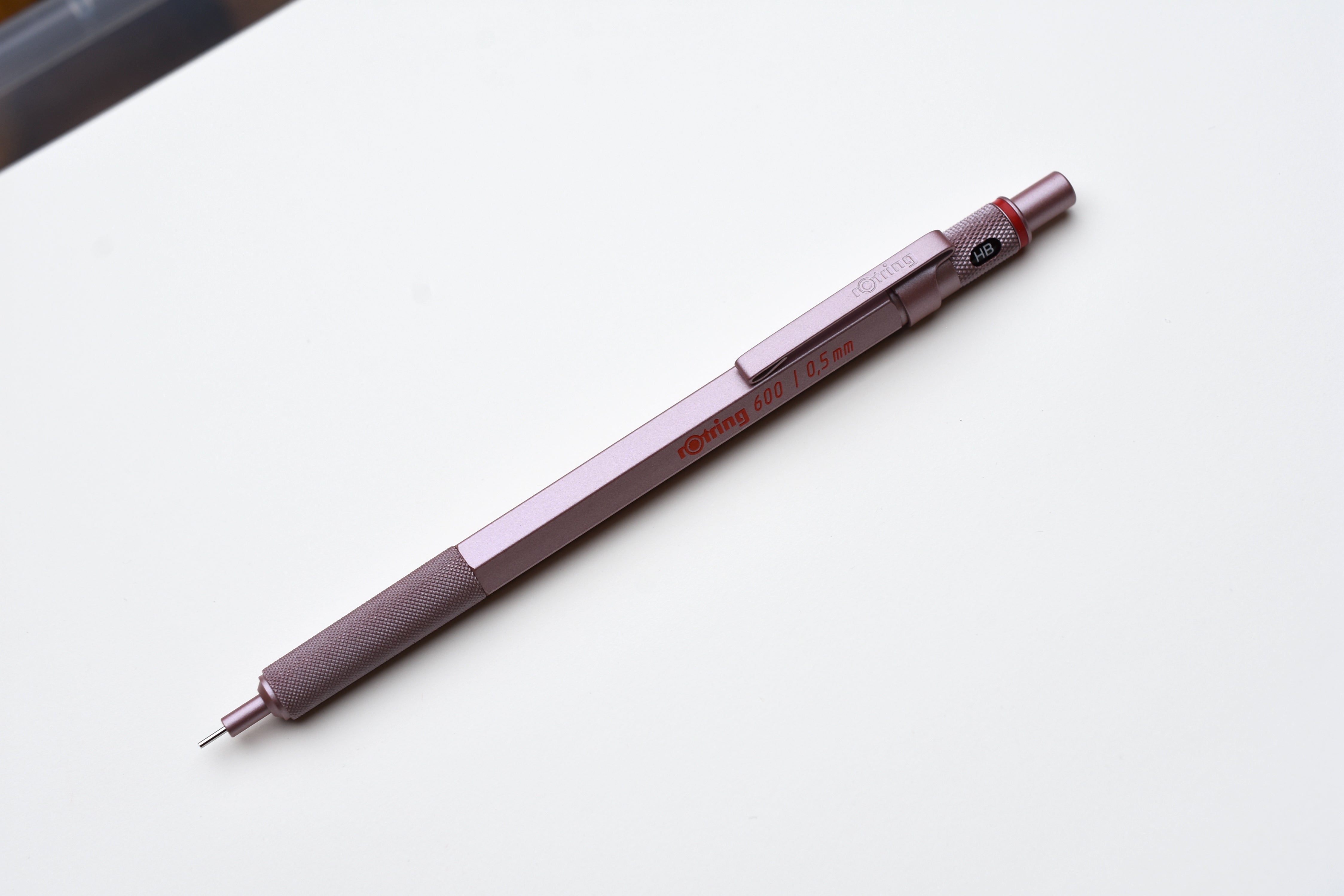 rOtring 600 Mechanical Pencil - 0.5mm - Rose Gold