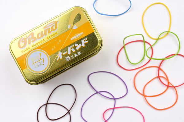 Kyowa O'Band Rainbow Rubber Bands In Tin – GREER Chicago