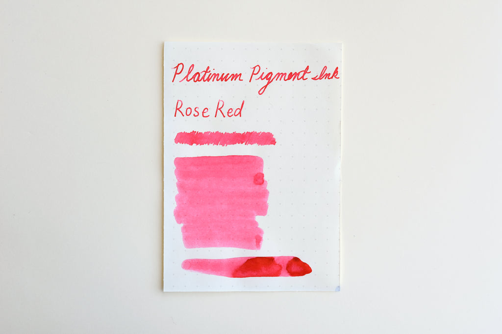Platinum Pigmented Rose Pink Ink – Yoseka Stationery