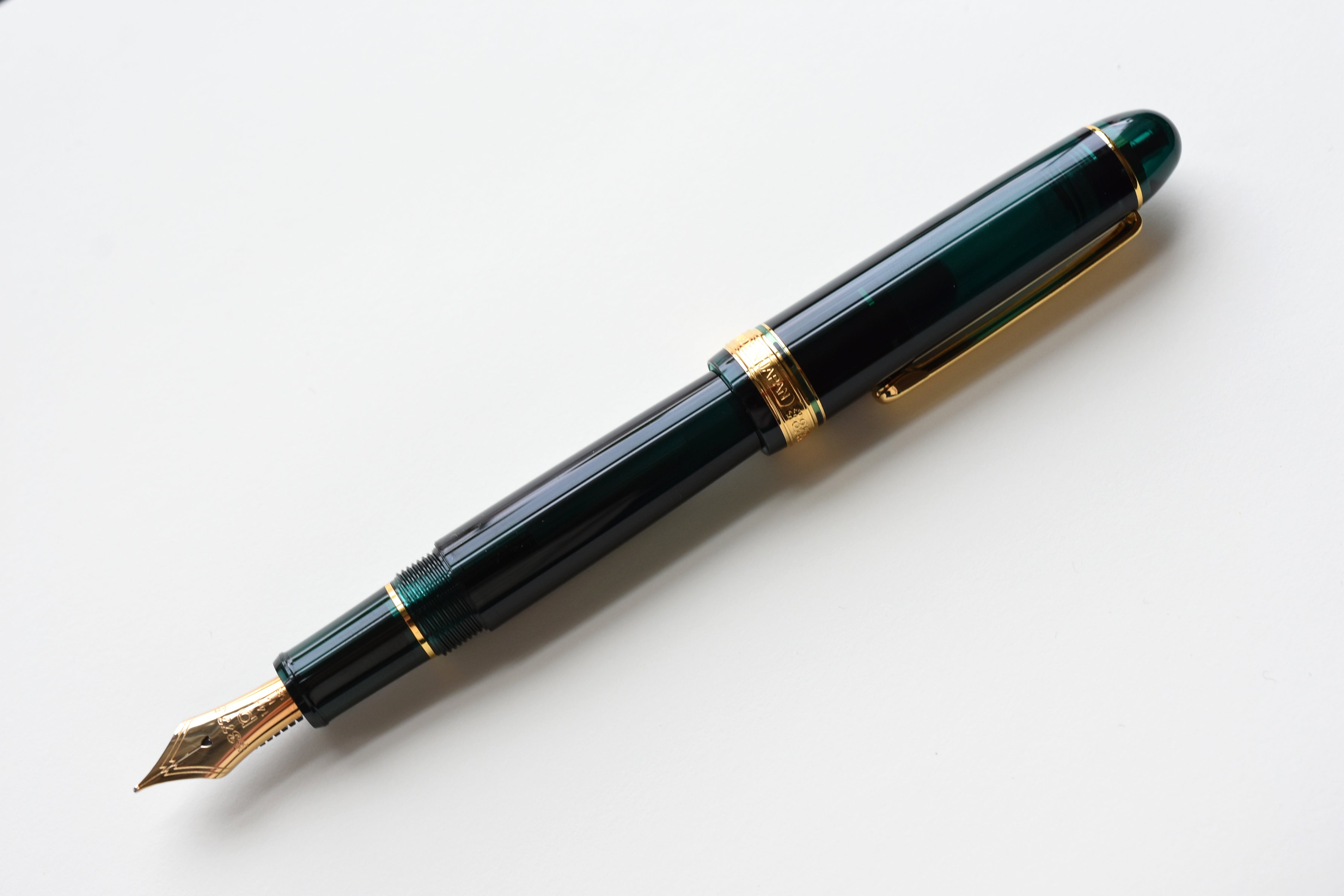 Platinum Pen 3776 Century Platinum #3776 Century Fountain Pen - Laurel ...