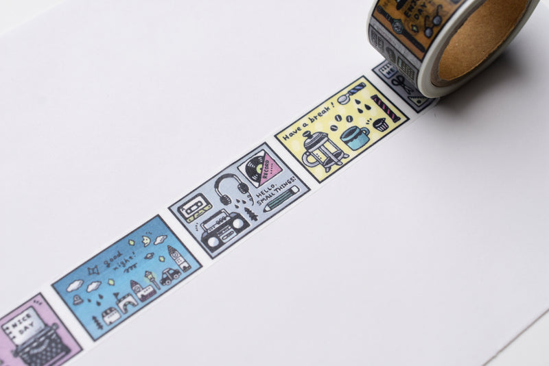 Papier Platz x eric - Days Masking Tape