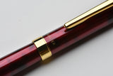 Pilot Cavalier Fountain Pen - Marbled - Black/Red