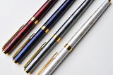 Pilot Cavalier Fountain Pen - Marbled - Black/Blue