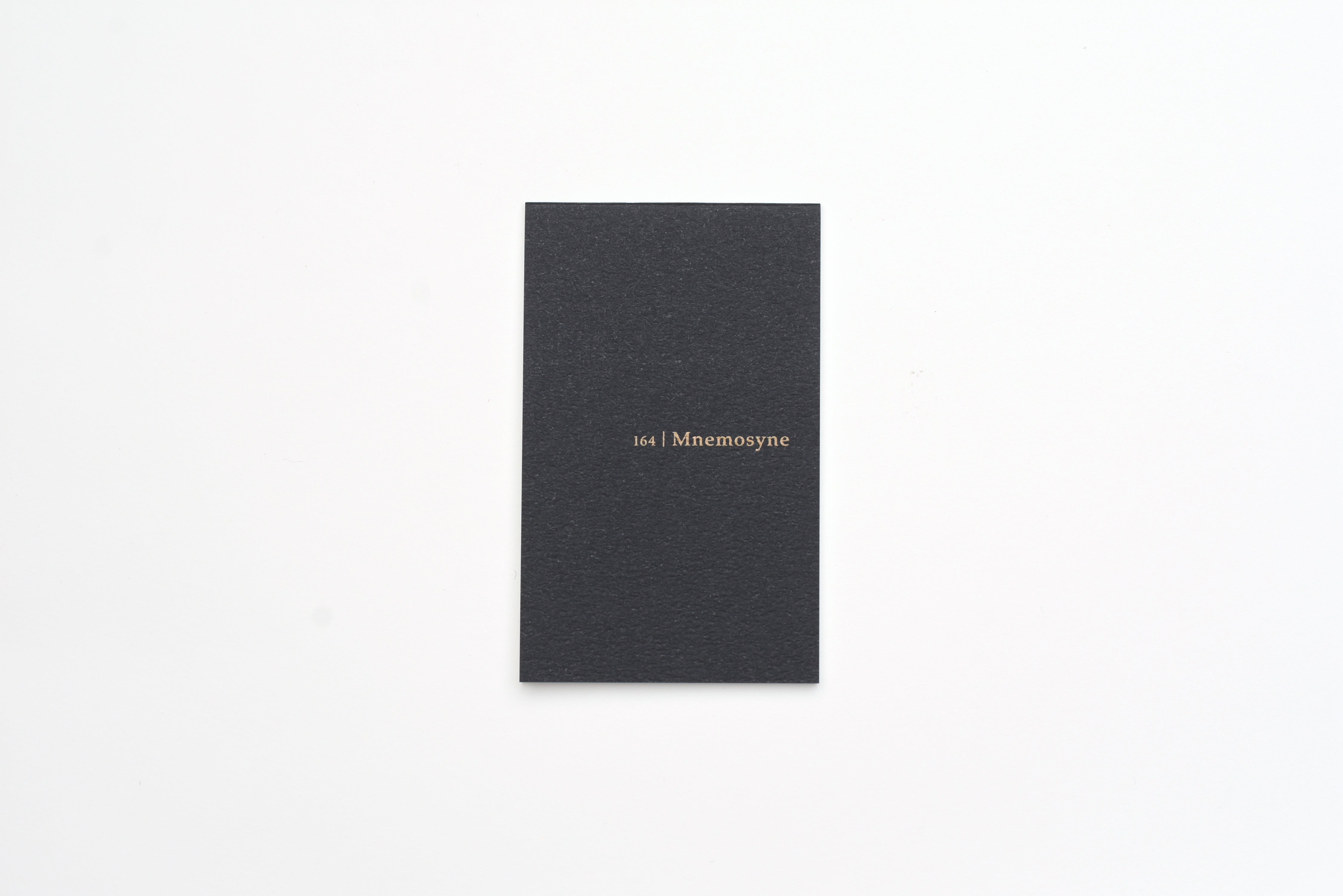 Mnemosyne Memo Pad - Card Size - Grid