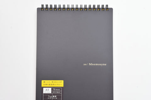 Mnemosyne Notebook - A5 - Steno Pad