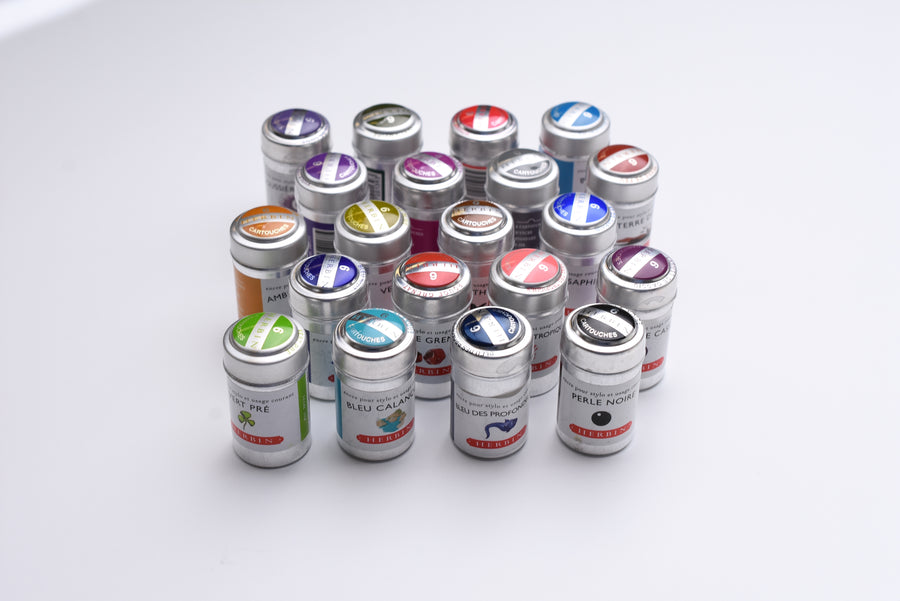 J. Herbin Ink Cartridges in Aluminium Tin