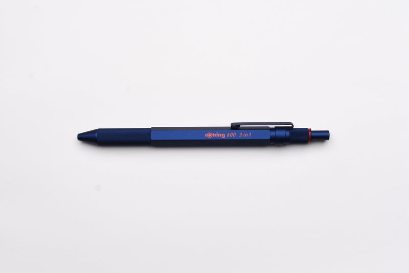 rOtring 600 3-in-1 Ballpoint Multi Pen - Blue
