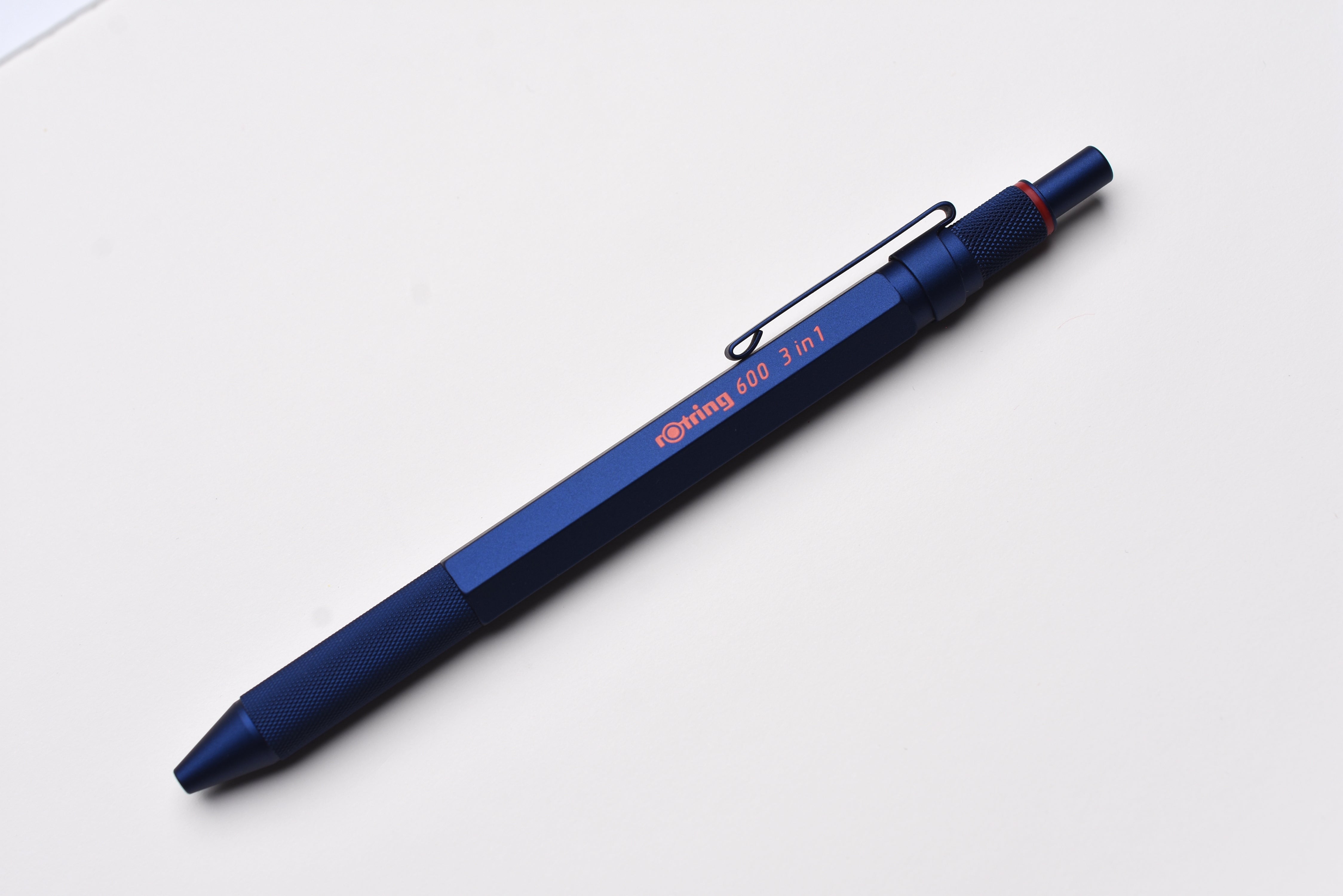 rOtring 600 3-in-1 Ballpoint Multi Pen - Blue