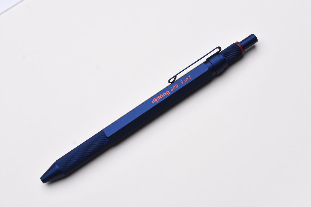 rOtring 600 3-in-1 Ballpoint Multi Pen - Blue – Yoseka Stationery