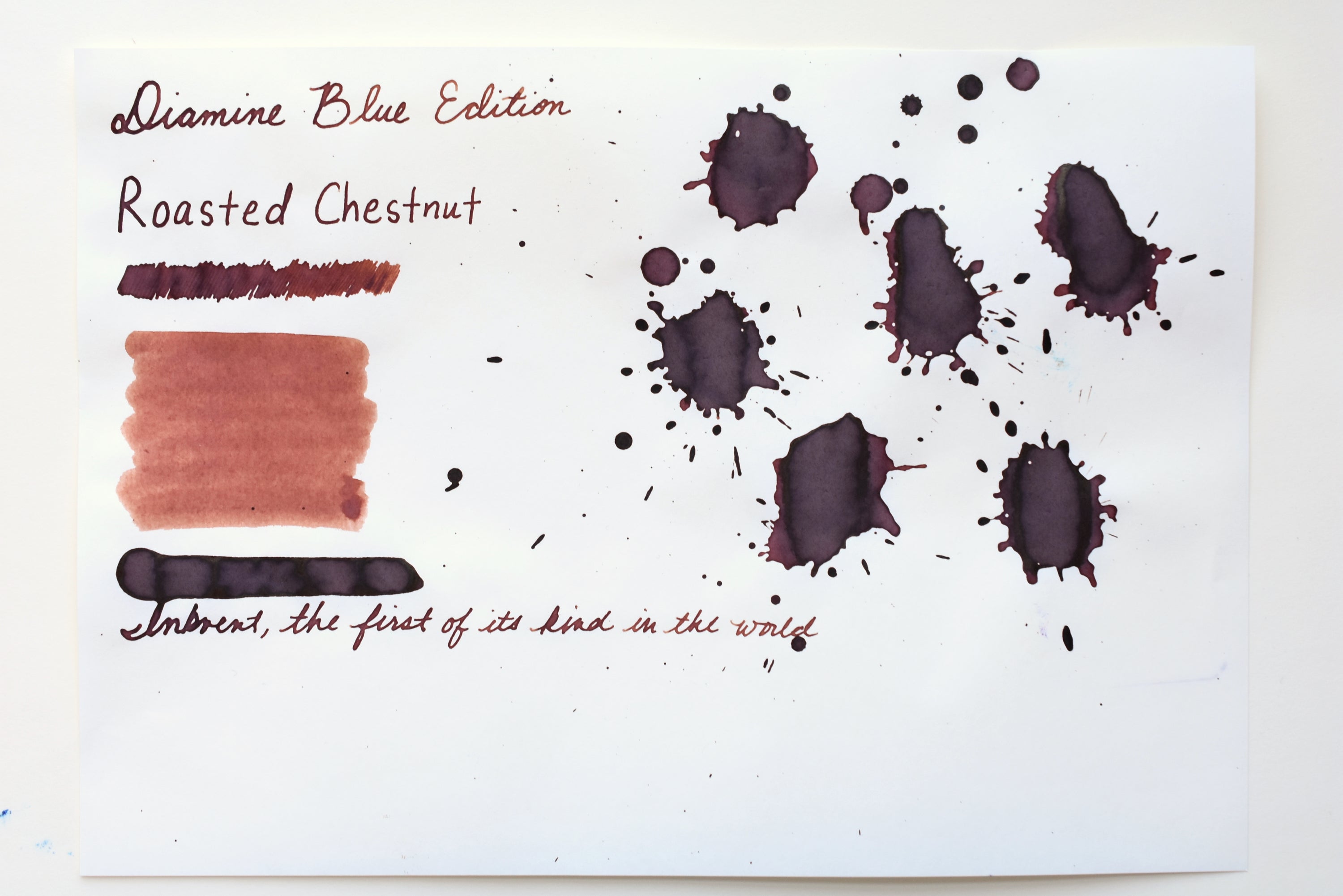 Ink Sample - Diamine Blue Edition – Yoseka Stationery
