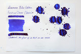 Ink Sample - Diamine Blue Edition
