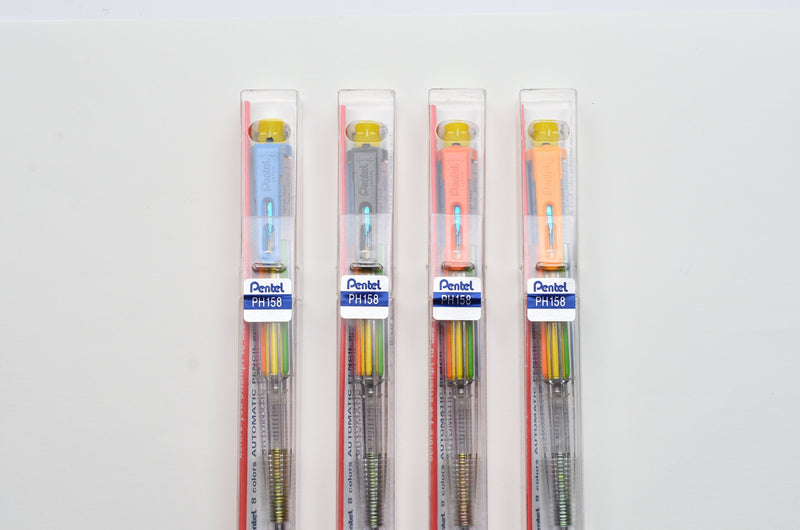 Pentel PH158 8 couleurs en 1 surligneur bible crayons mécaniques, 4 PCS. -   France