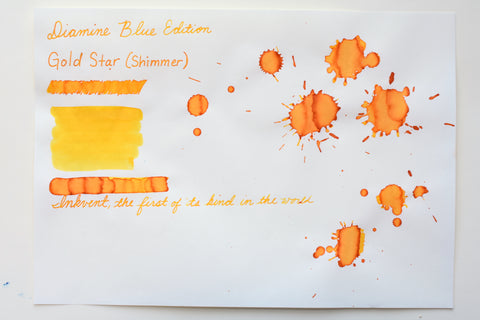 Diamine Blue Edition - Gold Star