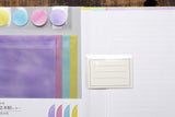 Kamio Color Swatch Letter Set