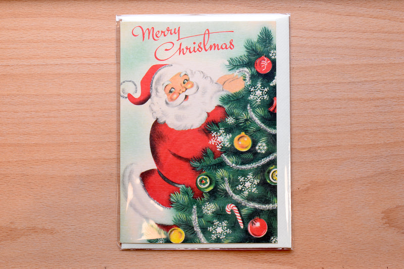 Merry Christmas Santa Greeting Card