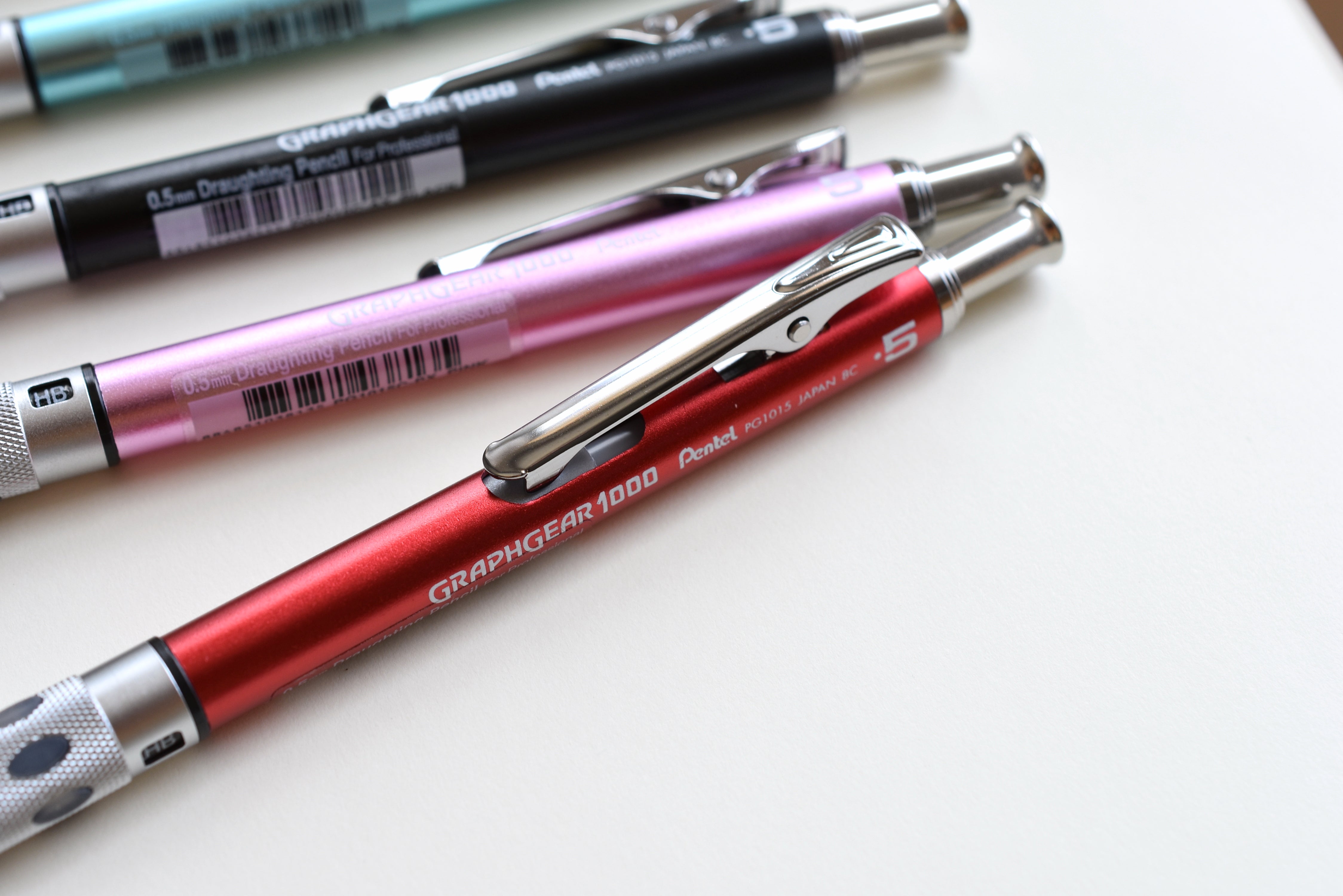 Penna Meccanica Pentel Graph Gear 1000 - 0.5mm, Punta Retrattile, Presa Comoda - Foto 10