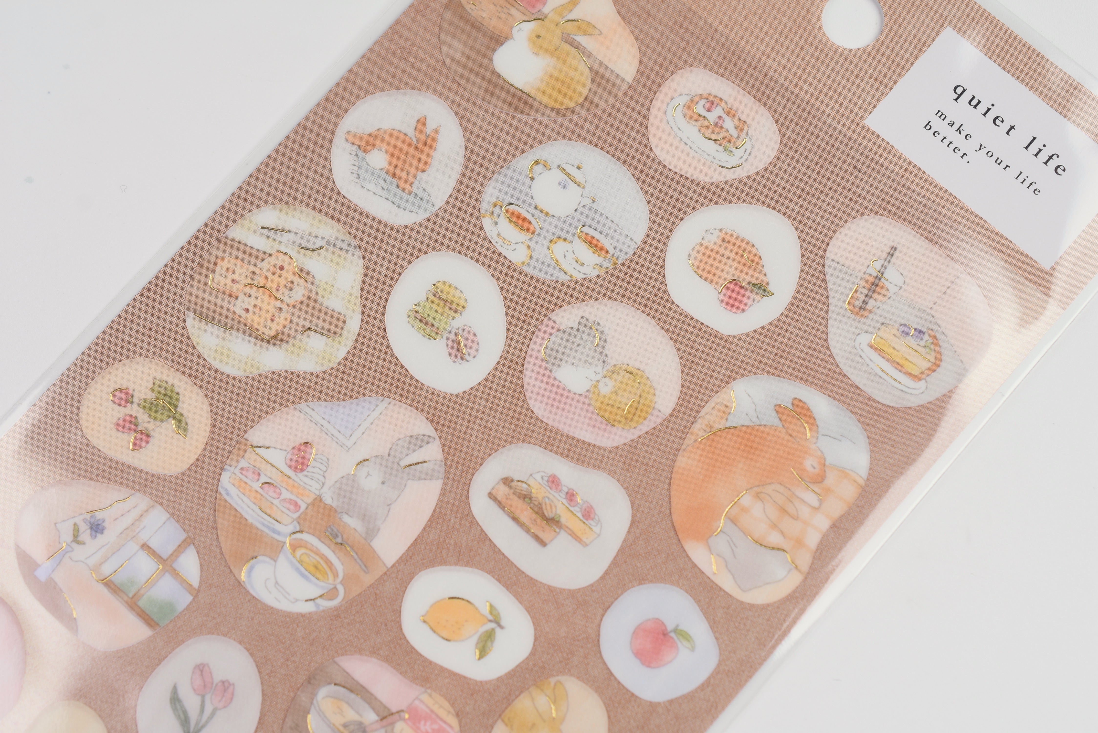 Quiet Life Sticker - Rabbit